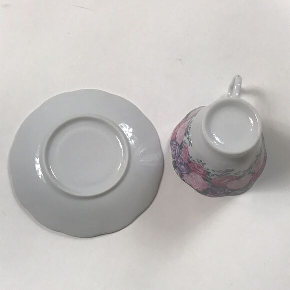 2 Set Vintage Teacup Floral Muticor Set - Picture 6 of 6